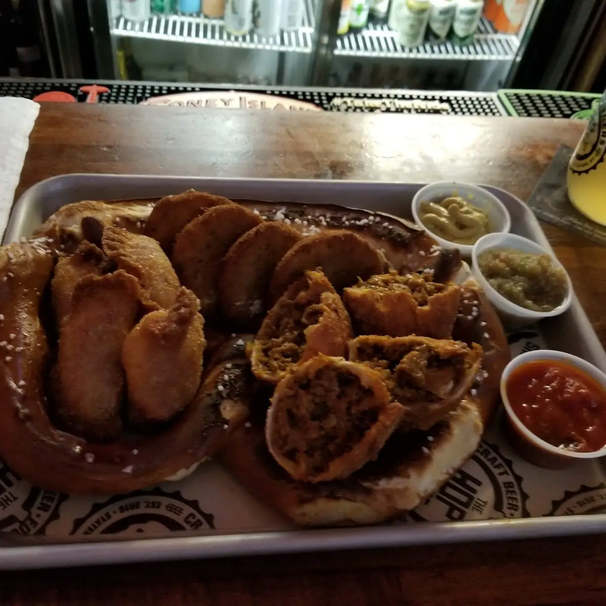 Pretzel Appetizer Sampler Platter
