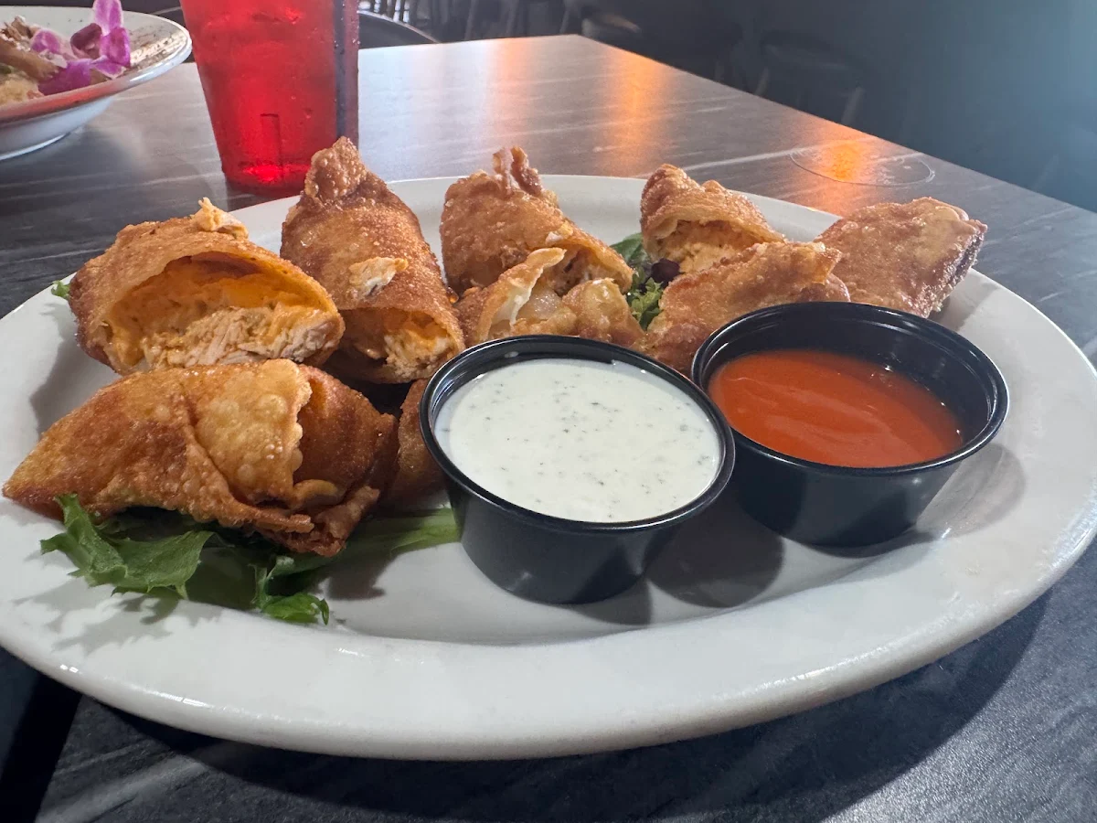 Buffalo Chicken Egg Rolls