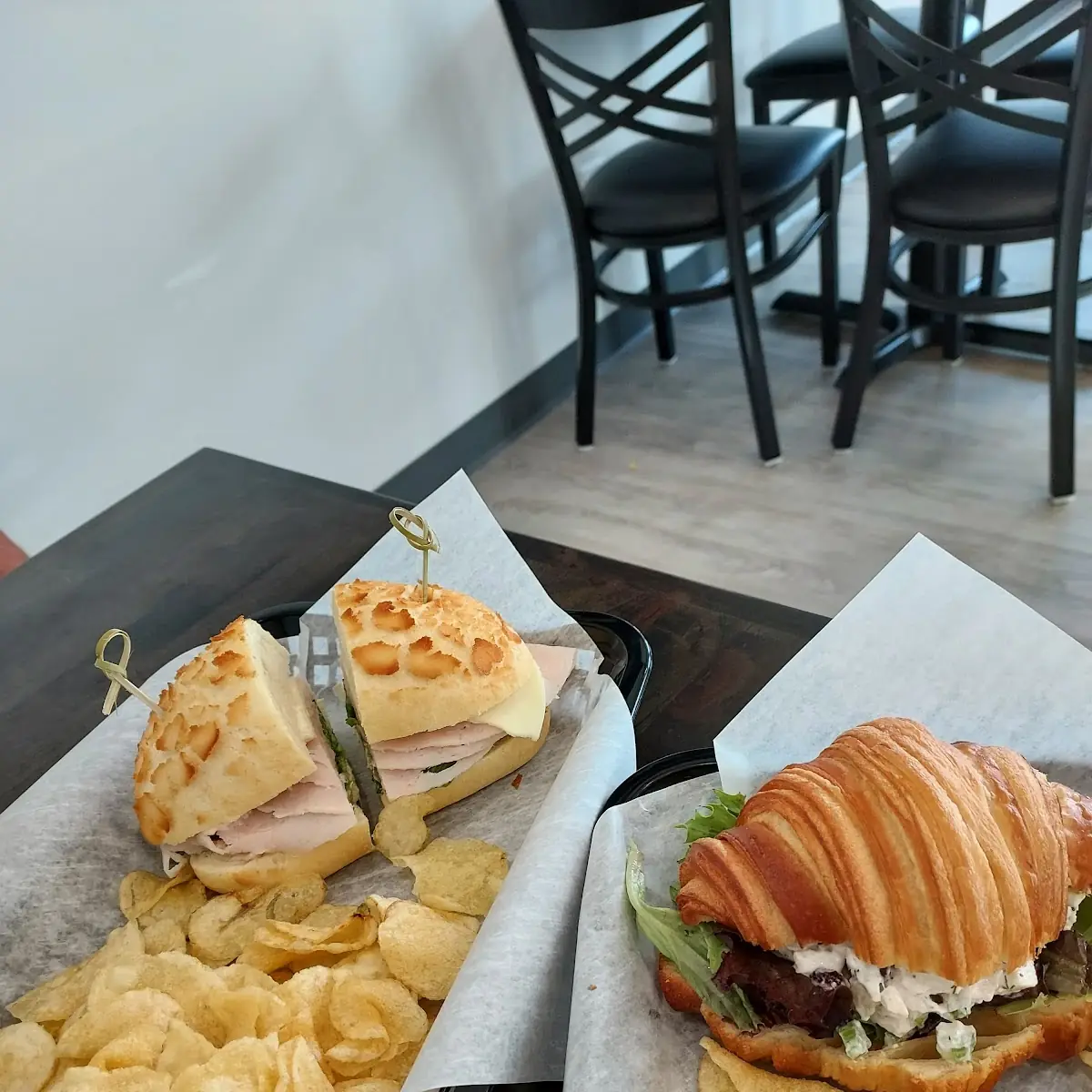 Chicken Salad Croissant Sandwich