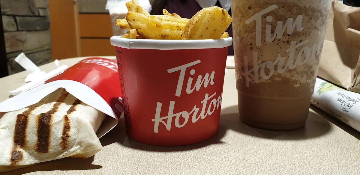 Chipotle Cheddar Chicken Wrap, Tim Hortons