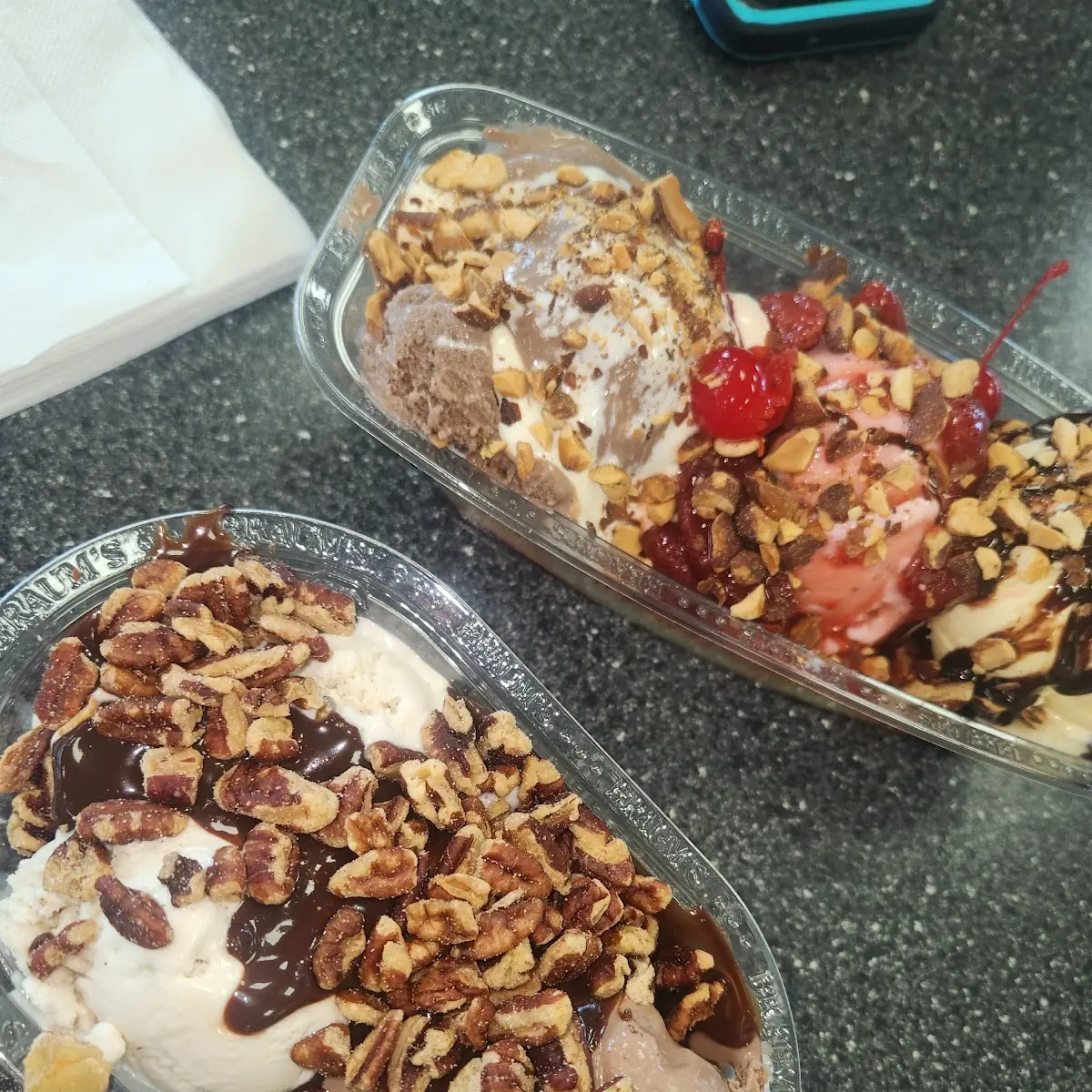 Sundae and Banana Split
