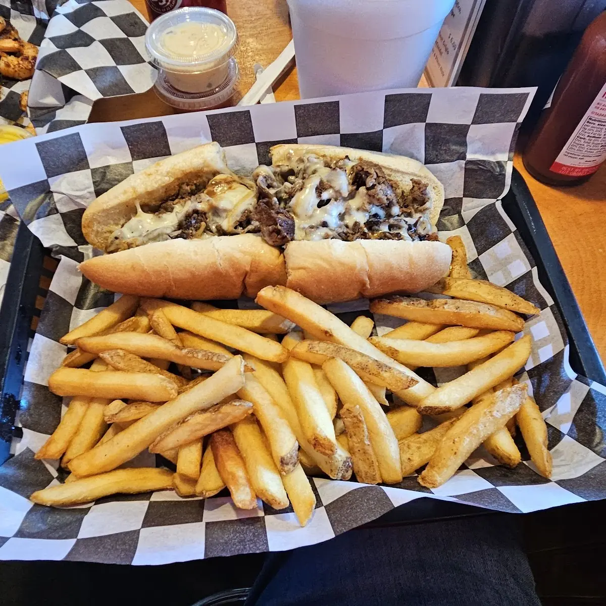 Double Philly Cheese Steak