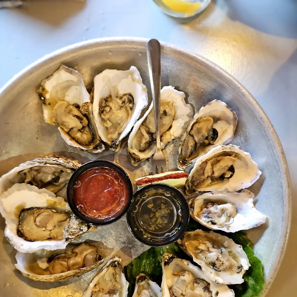 Oysters on the Half Shell