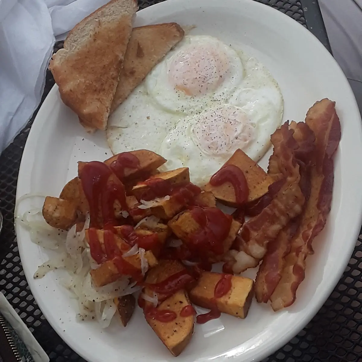 Traditional Breakfast w Bacon