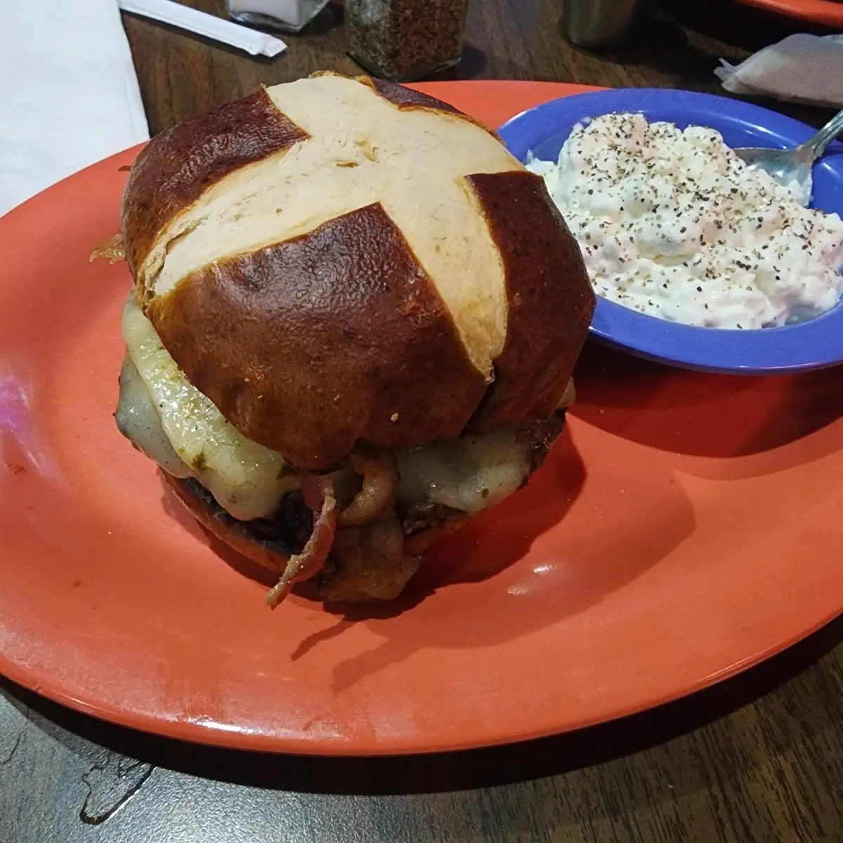 Pretzel Turkey Sandwich