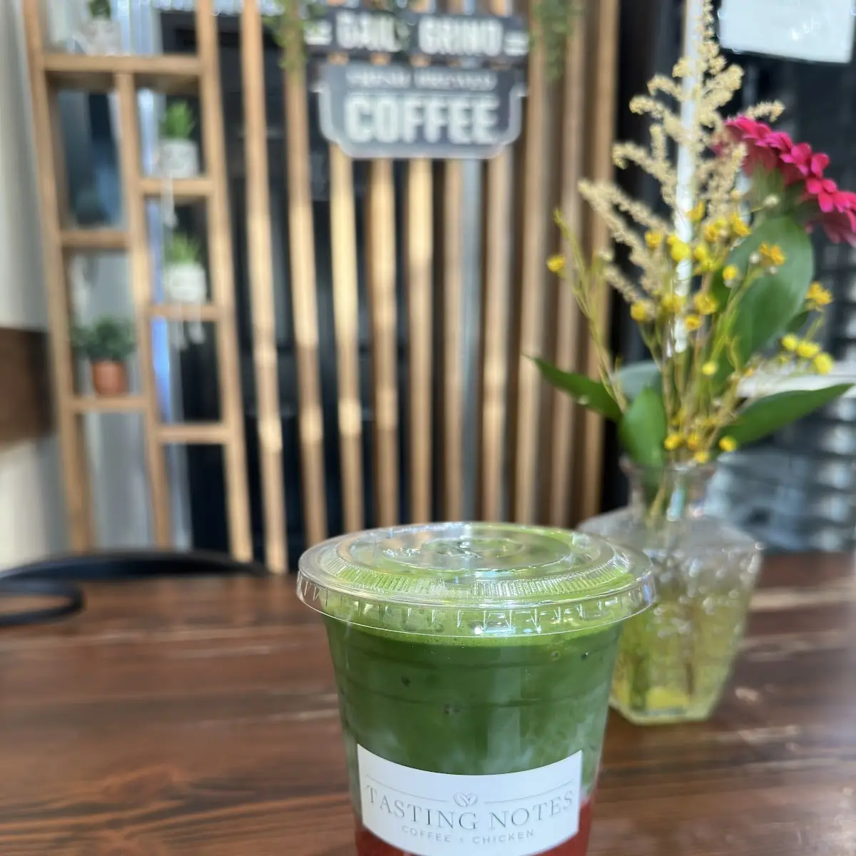 Strawberry Matcha Latte
