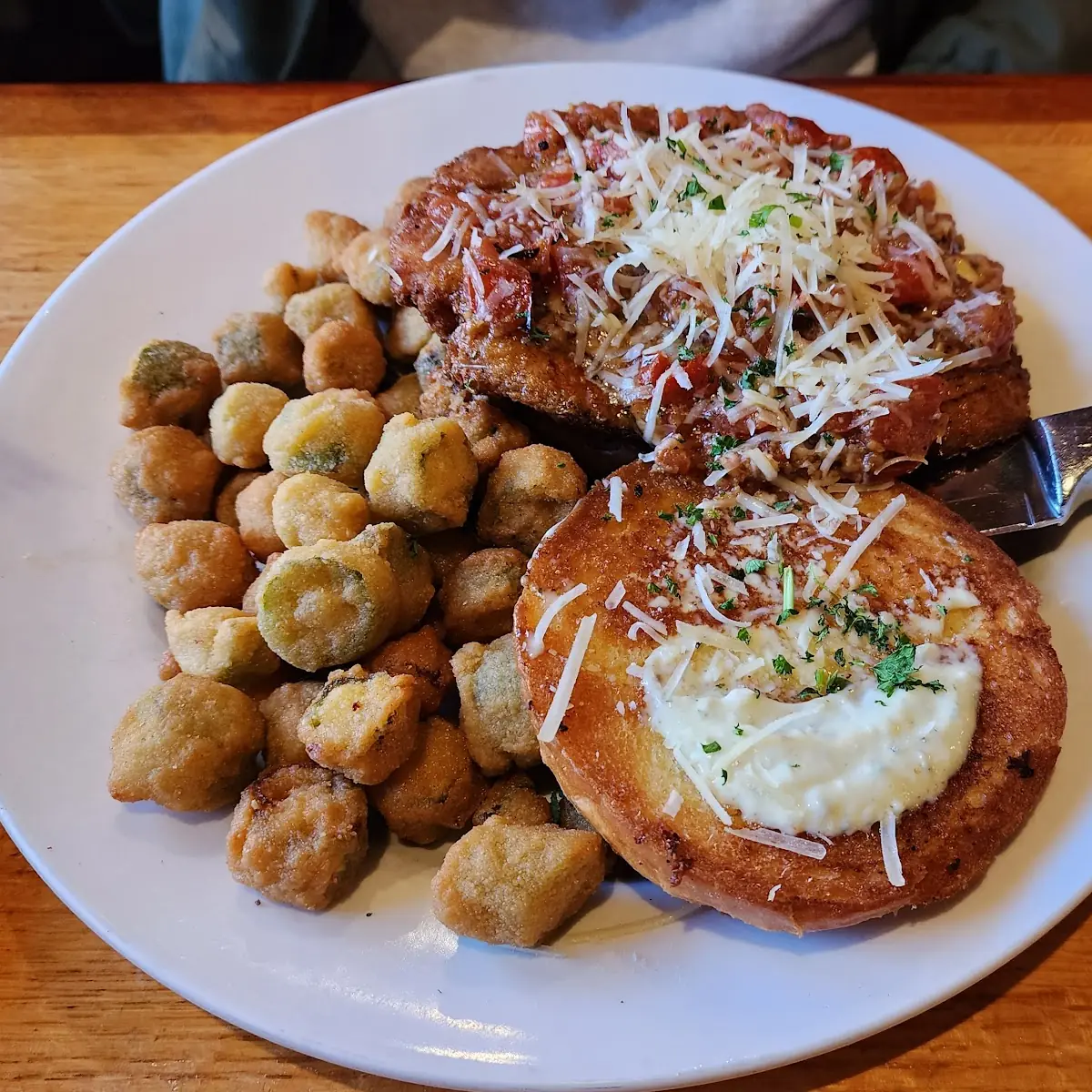 Sweet Onion Chicken Parmesan