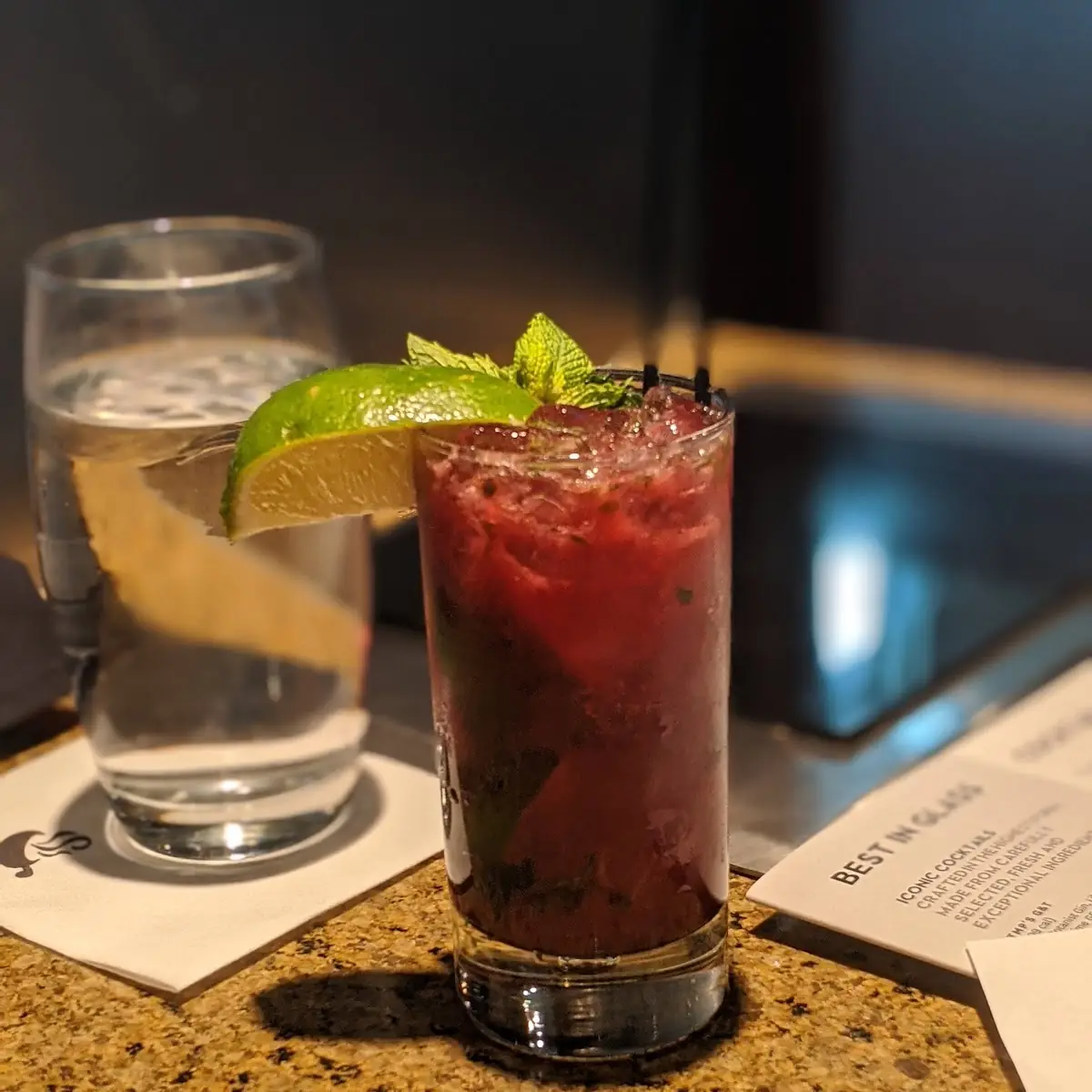 Lemon Berry Mojito
