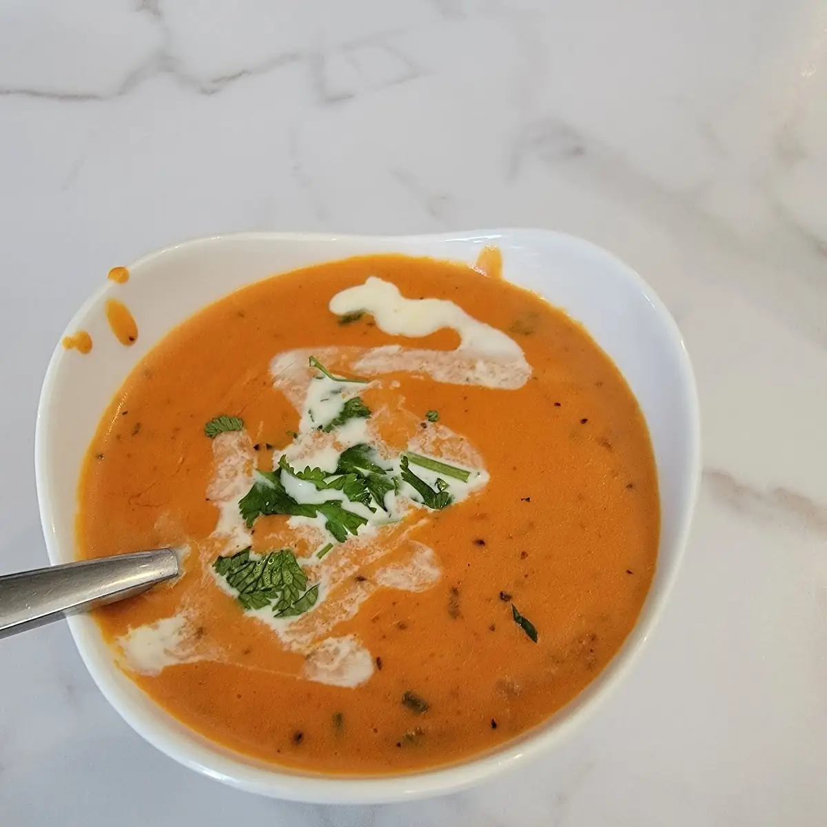 Creamy Tomato Soup GF NF