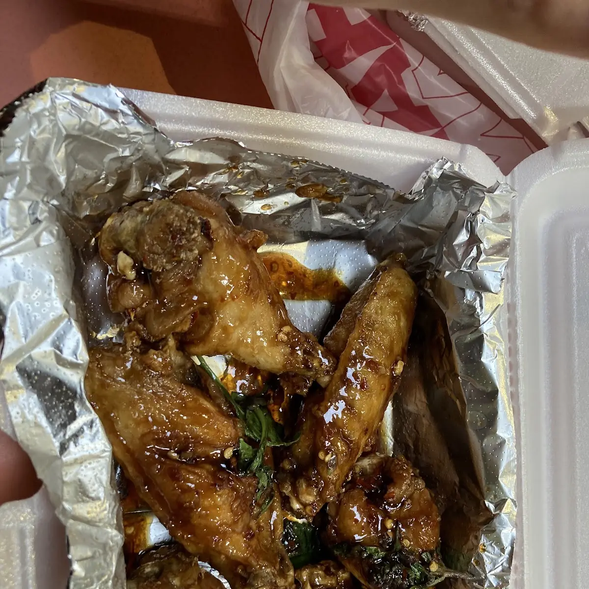Spicy Basil Wings