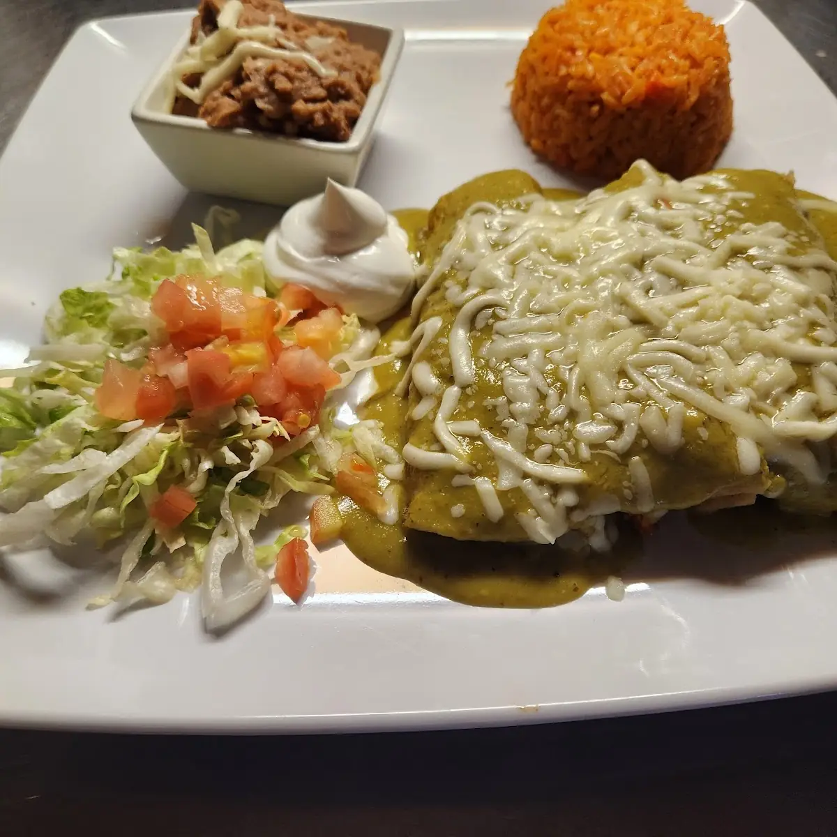 Enchiladas Verdes