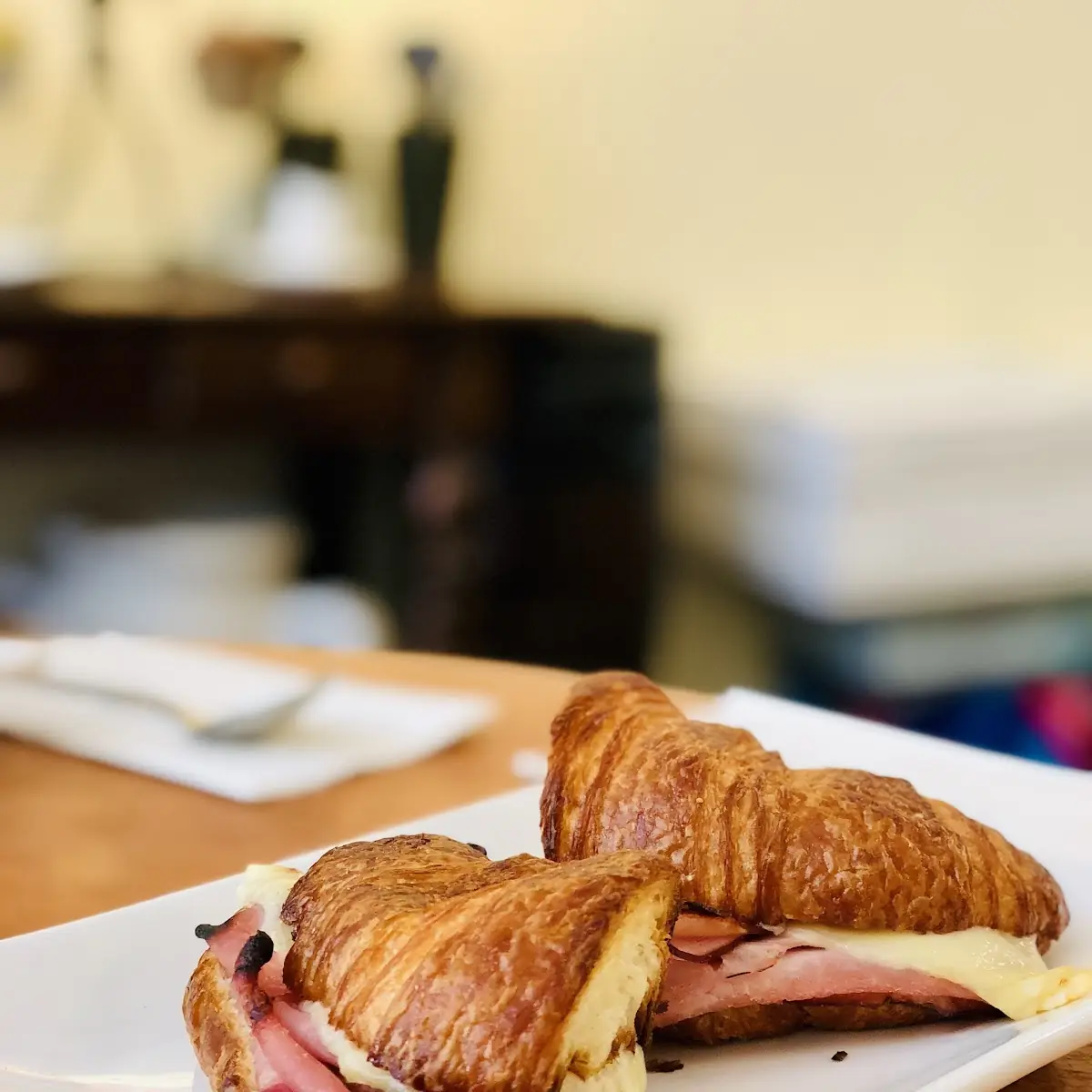 Ham & Swiss Croissant