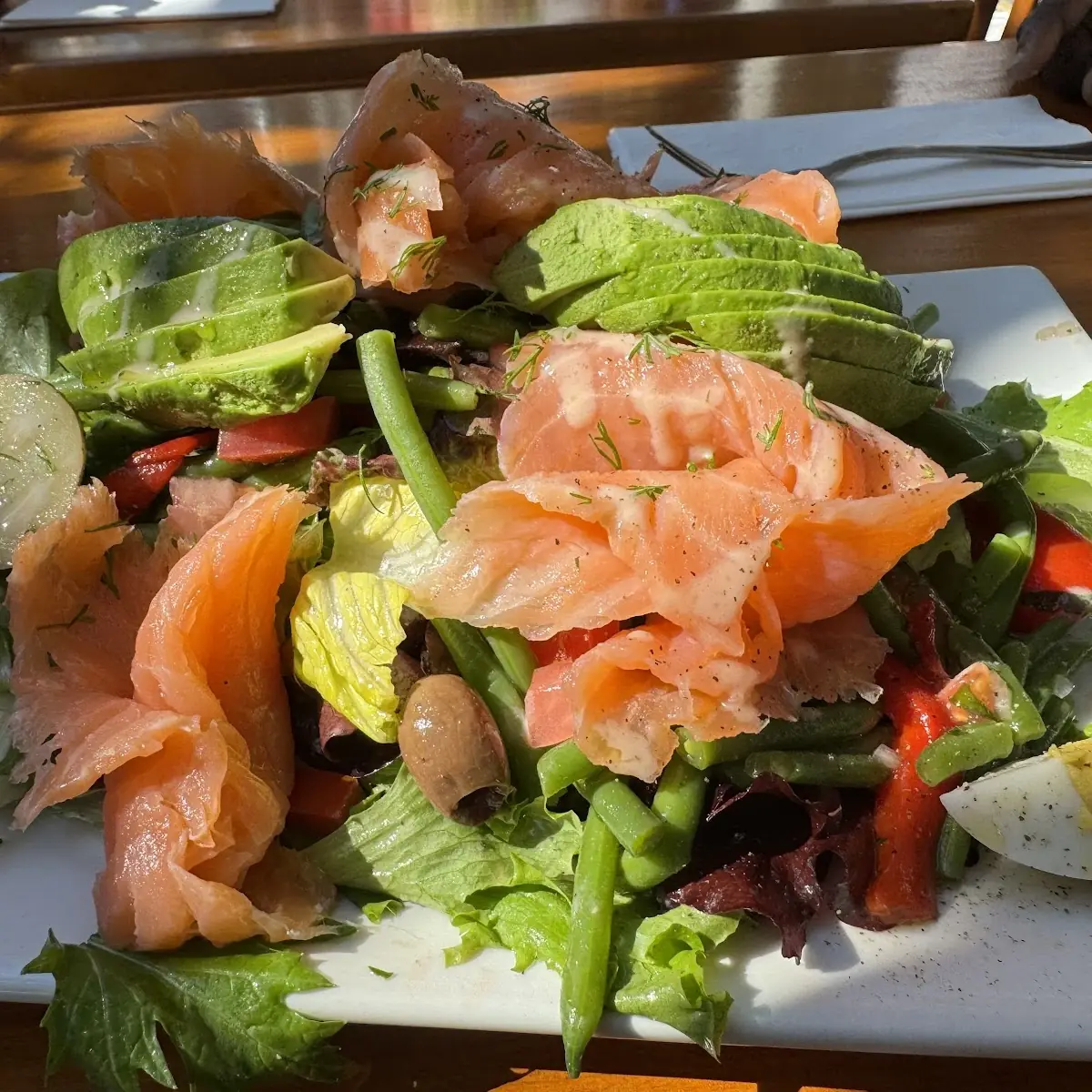 Smoked Salmon Salad