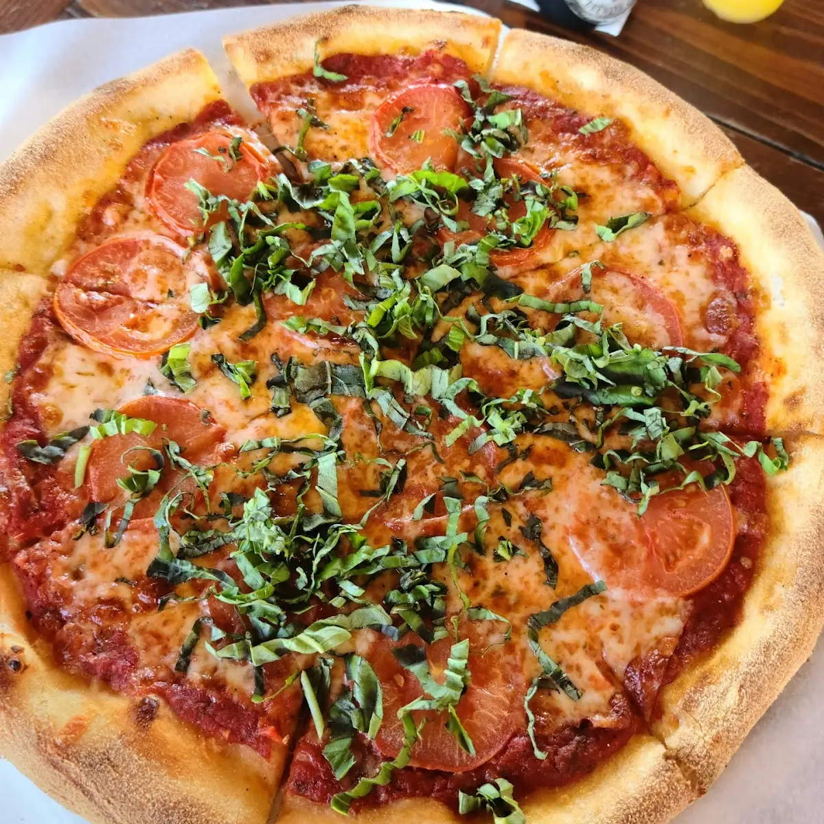 Basil Pizza Margherita