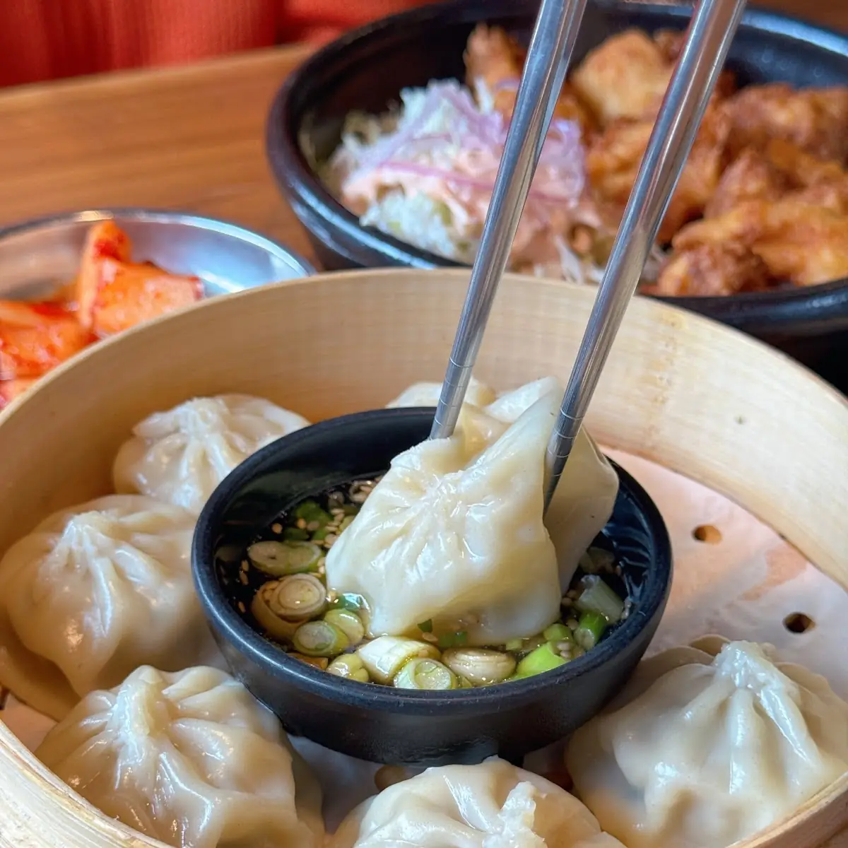 찐만두 Steamed Dumpling