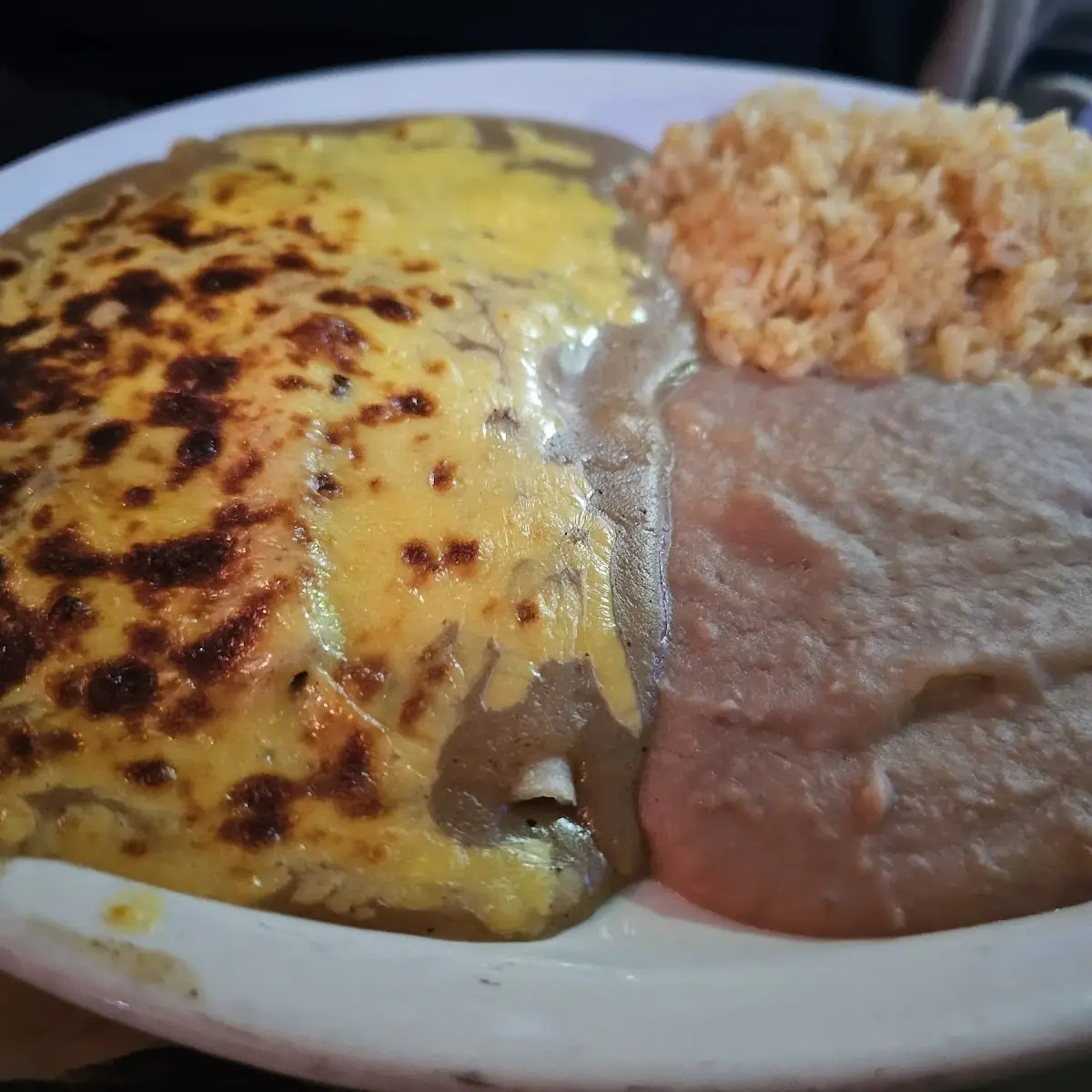 Cheese Enchilada Plate