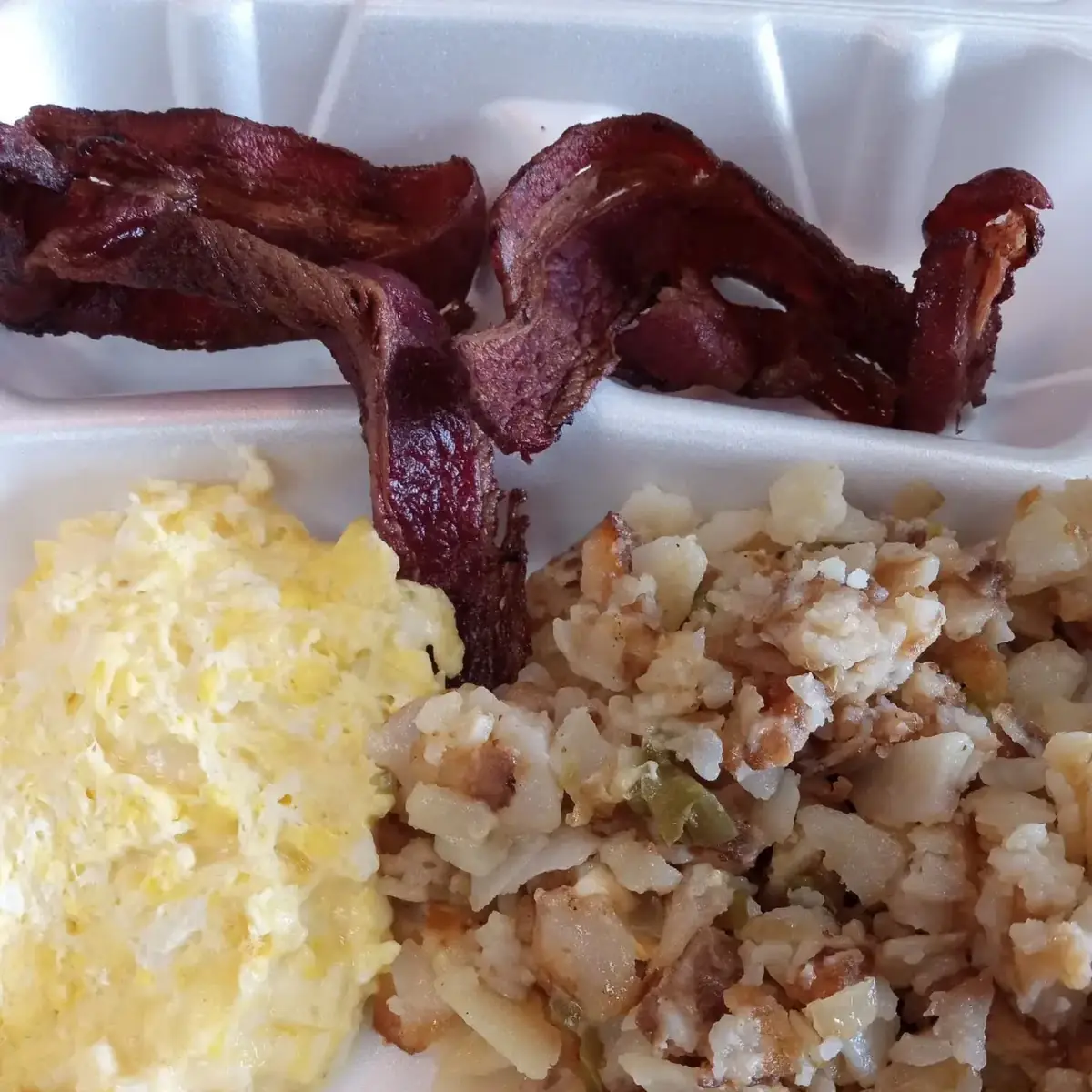 Beef Bacon Eggs N Potatoes