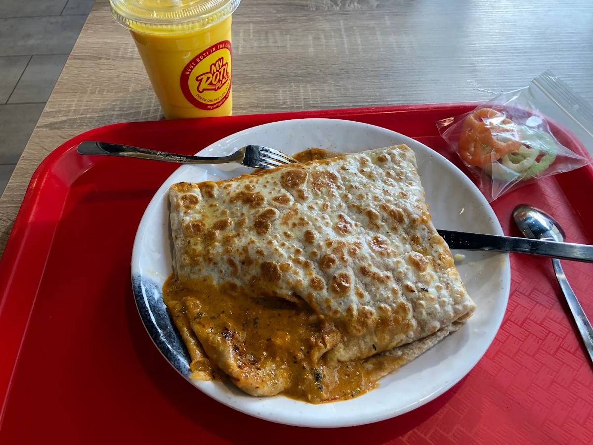 Chicken Curry Roti