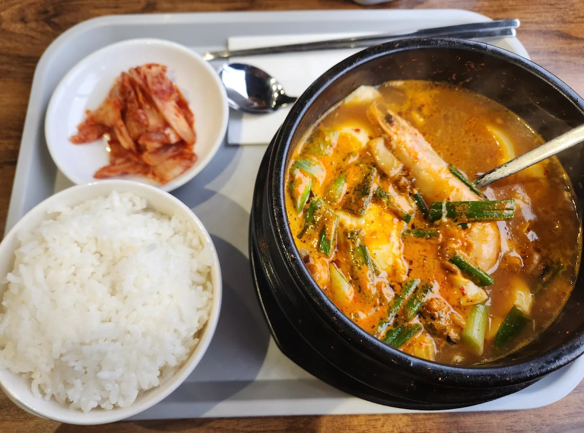 Soft Spicy Tofu Soup, The Babs Kitchen & Brunch Cafe & Dinner