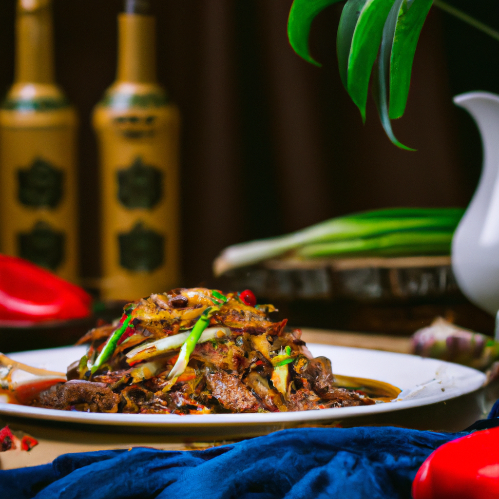 Beef Ho Feng, Great Wall Chinese Restaurant