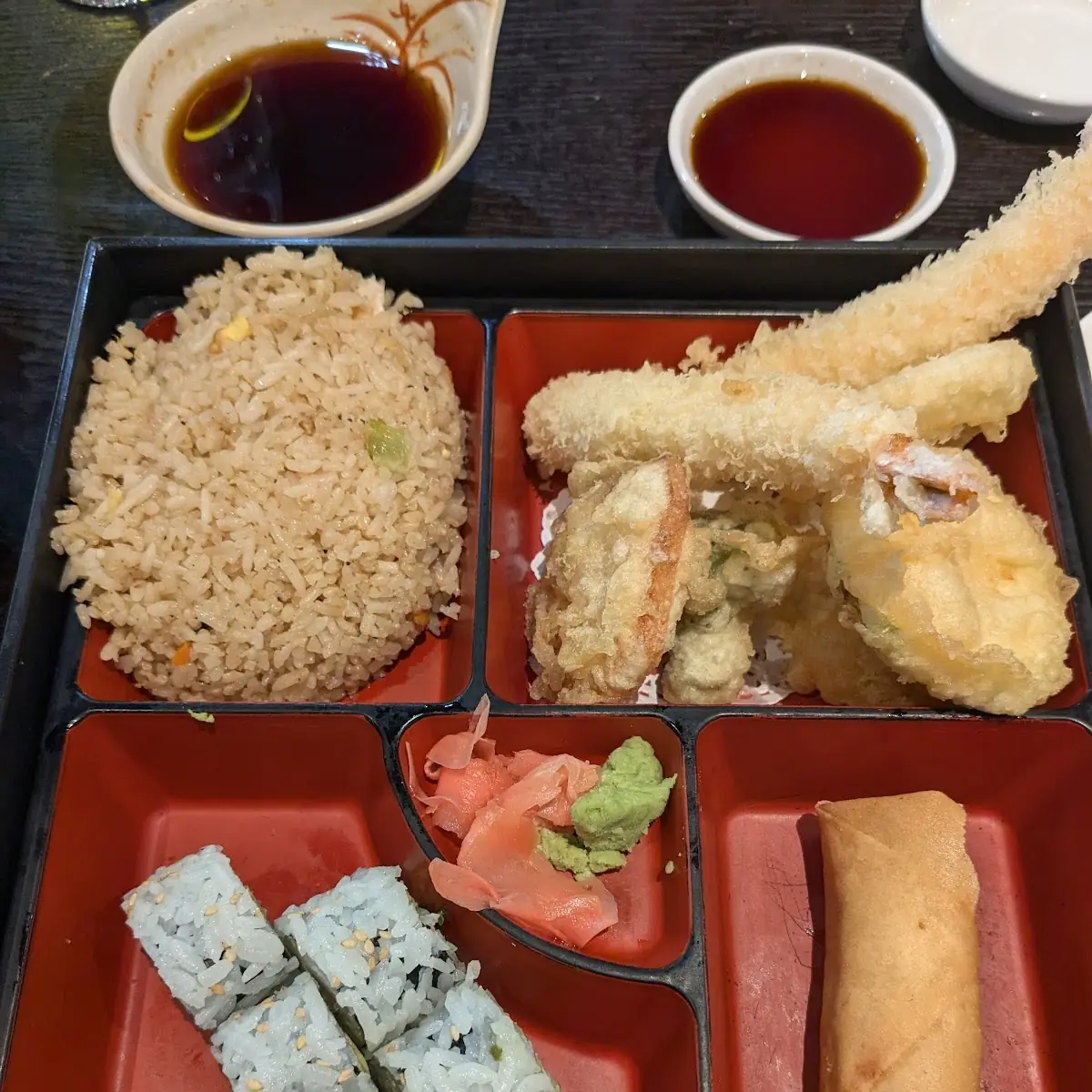 Shrimp Tempura Bento