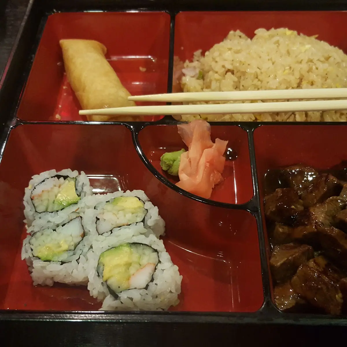 Steak Teriyaki Bento Box
