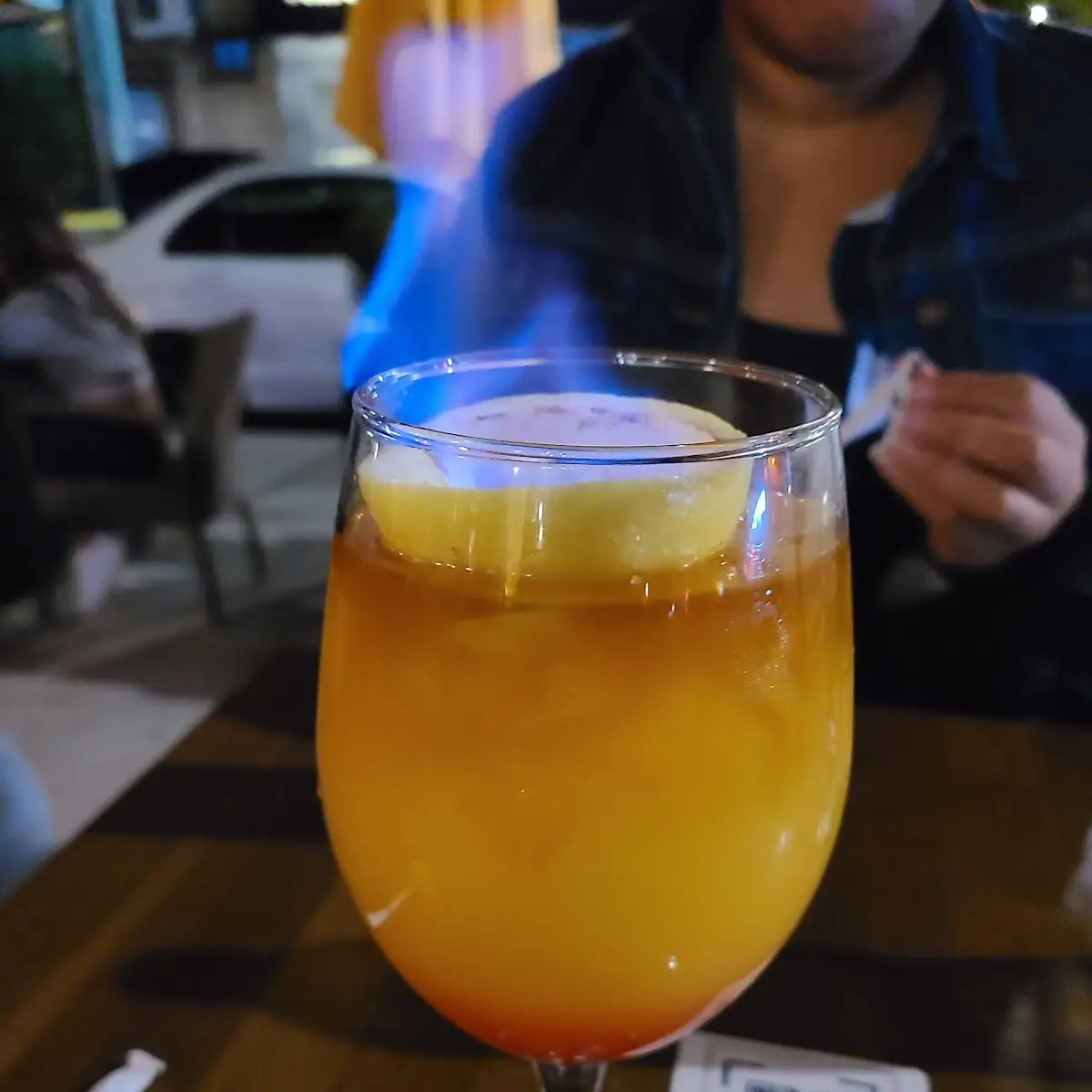 Flaming Mai Tai