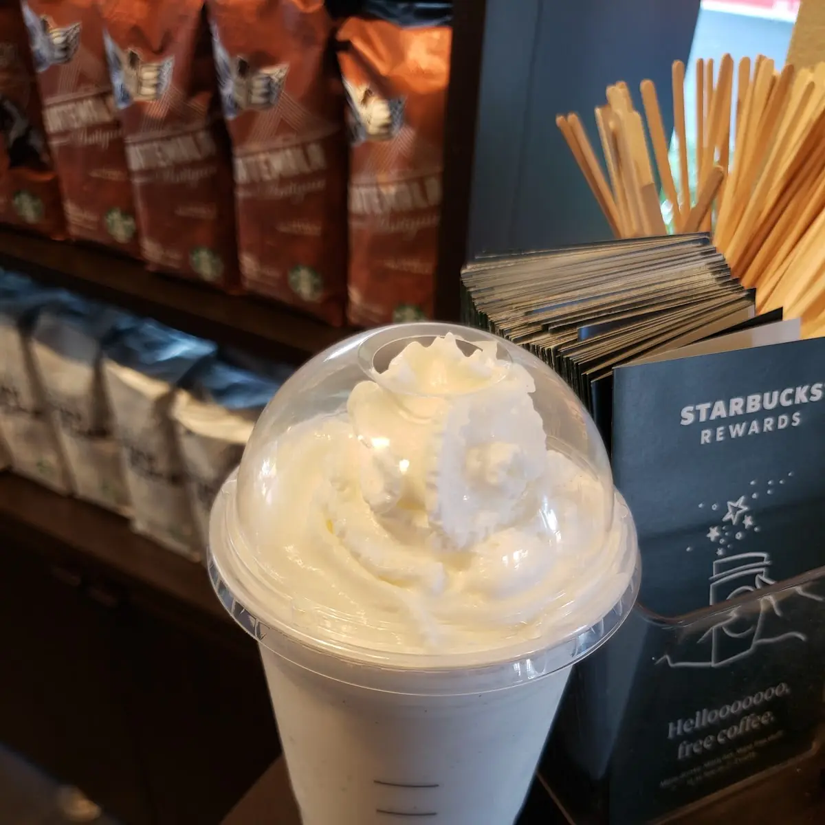 Vanilla Bean Frappuccino