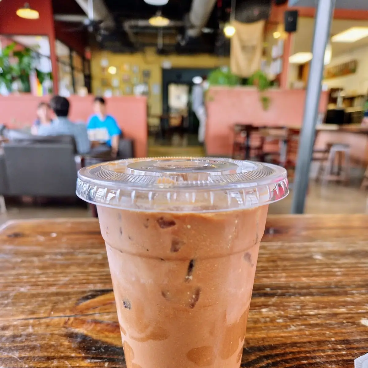 Iced Mocha with Hemp Milk