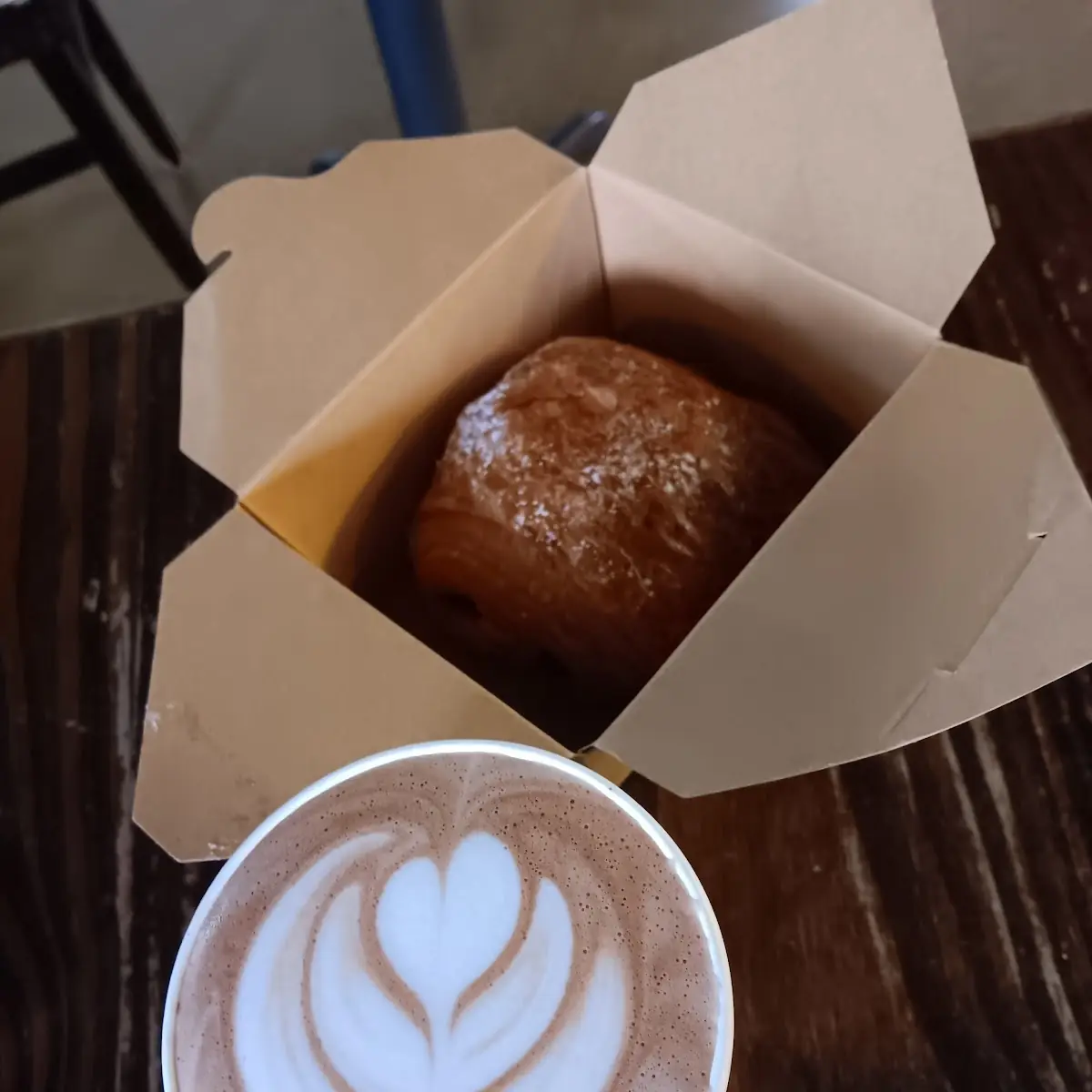 Mocca and Chocolate Croissant