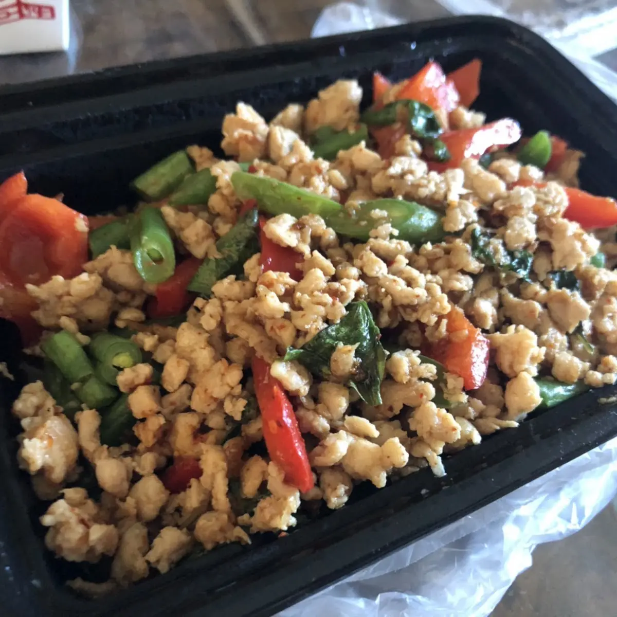 Ground Chicken Basil