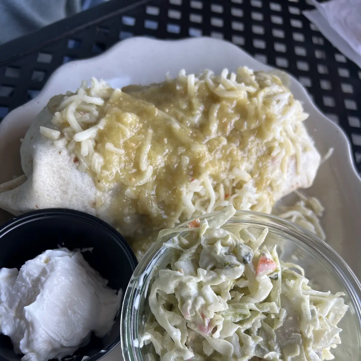 BBQ Pork Burrito Mojado