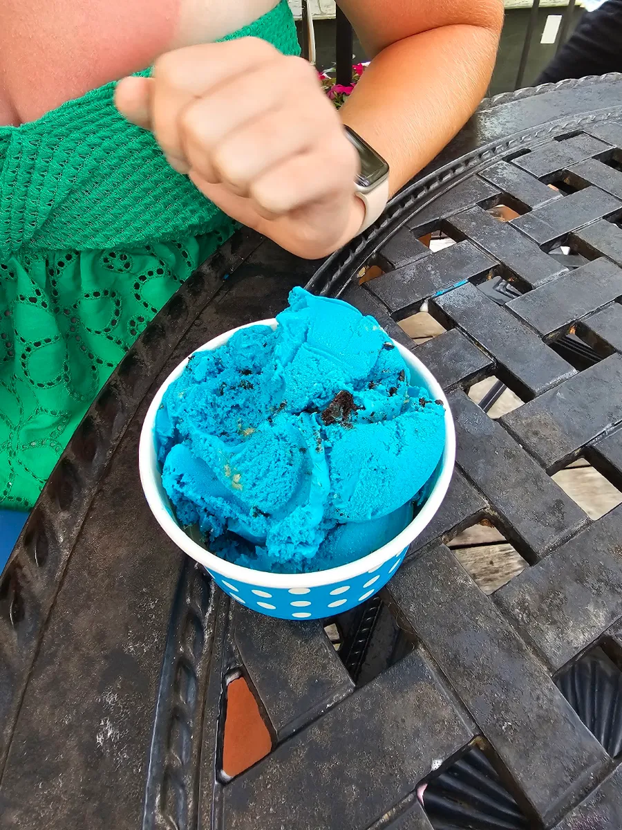 Cookie Monster Ice Cream