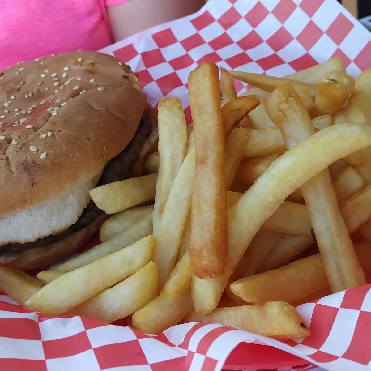 Plain Bacon Burger