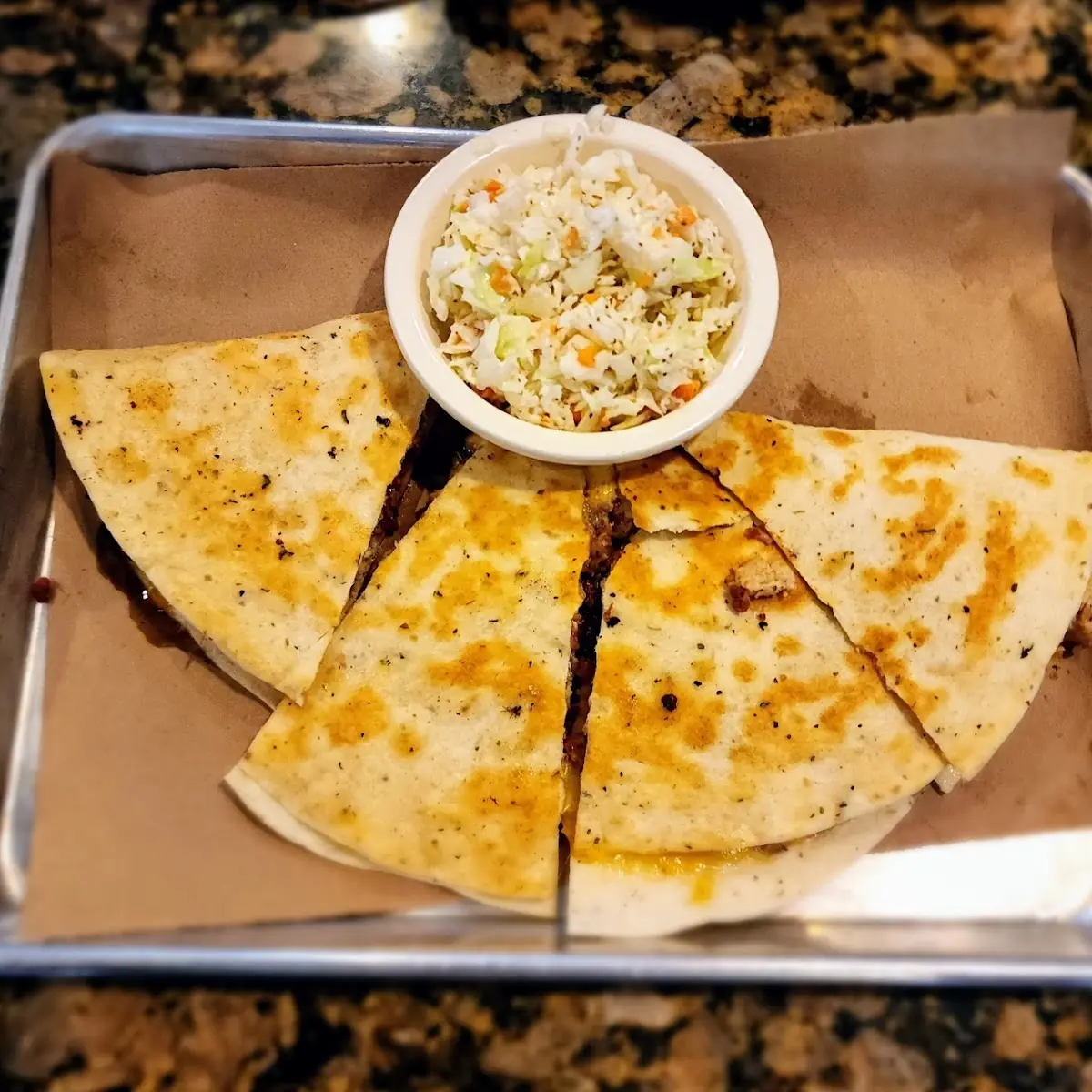 Chicken Bacon Ranch Quesadilla