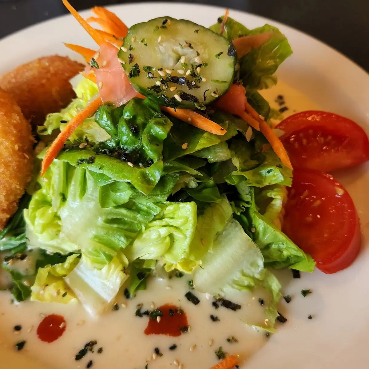 Crab Cake Salad