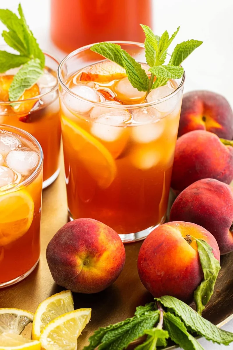 Peach Green Tea