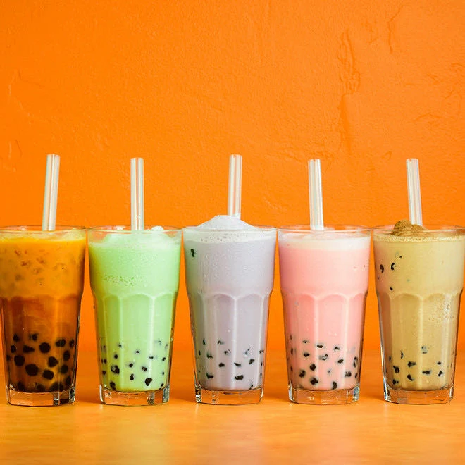 Mango Bubble Tea