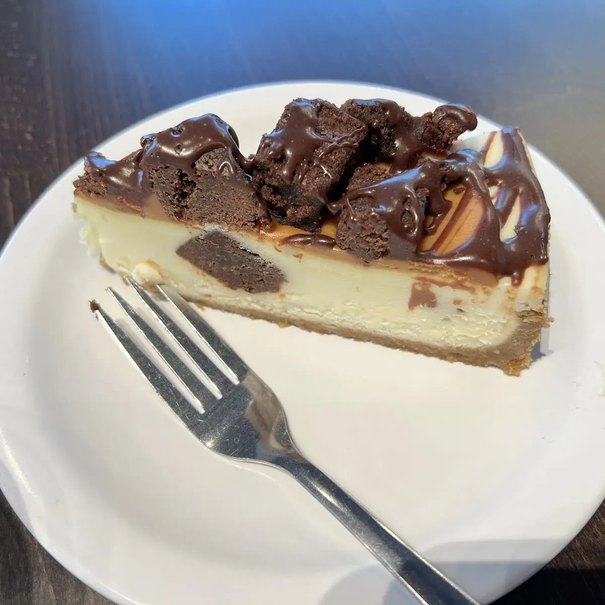 Chocolate Brownie Cheesecake