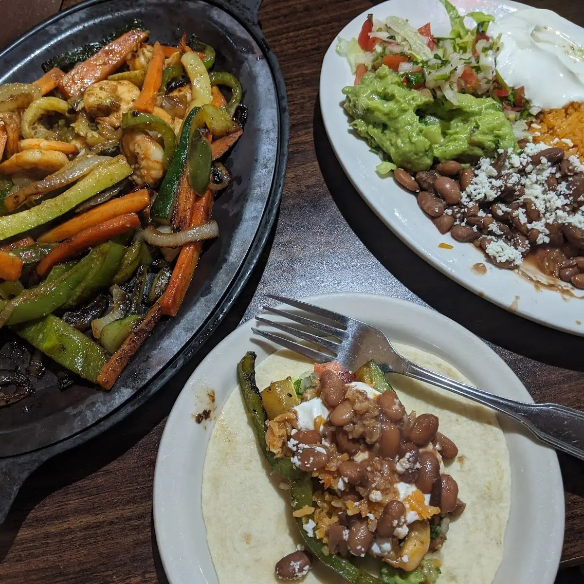 Sizzling Veggie Fajitas