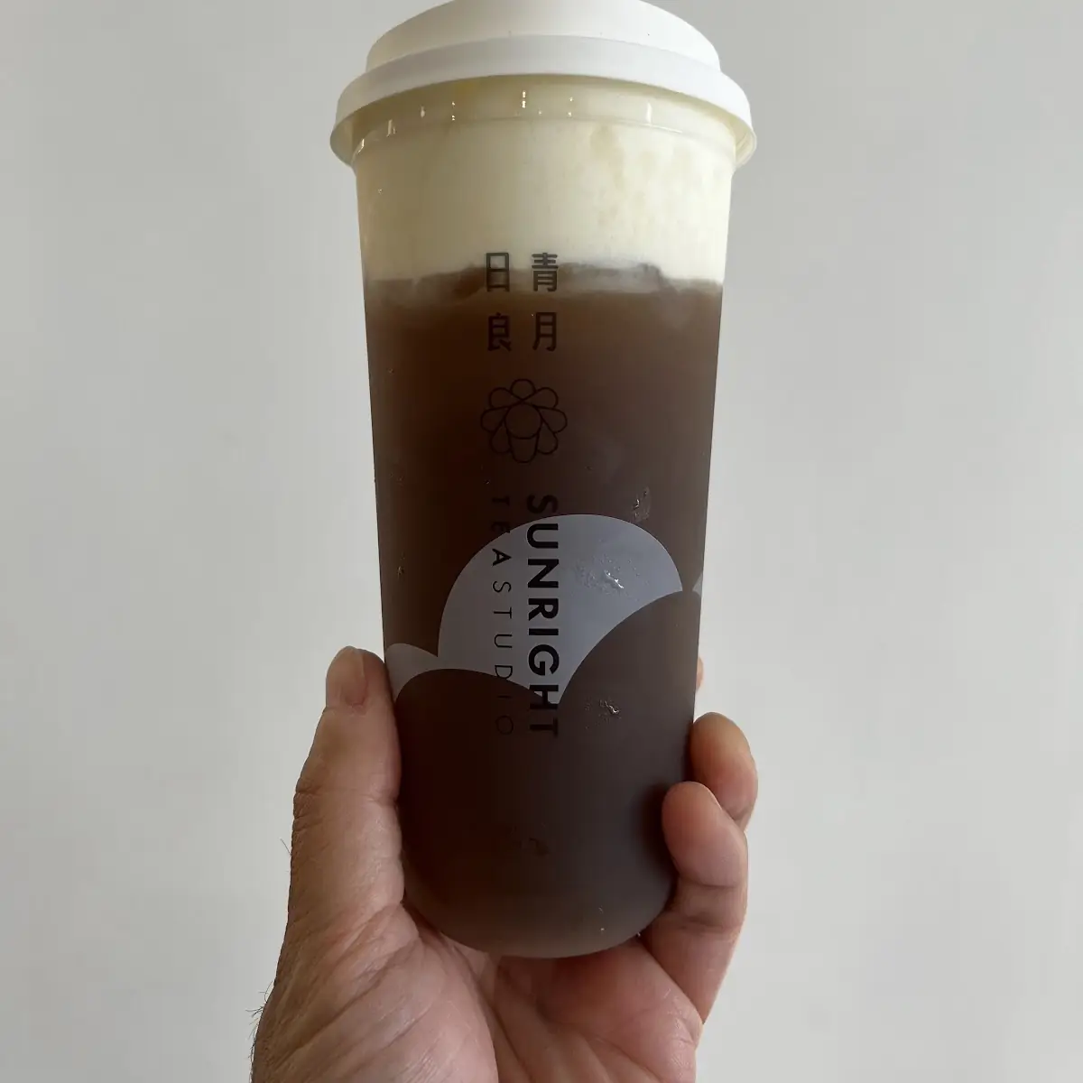 Cheese Foam Lychee Tea