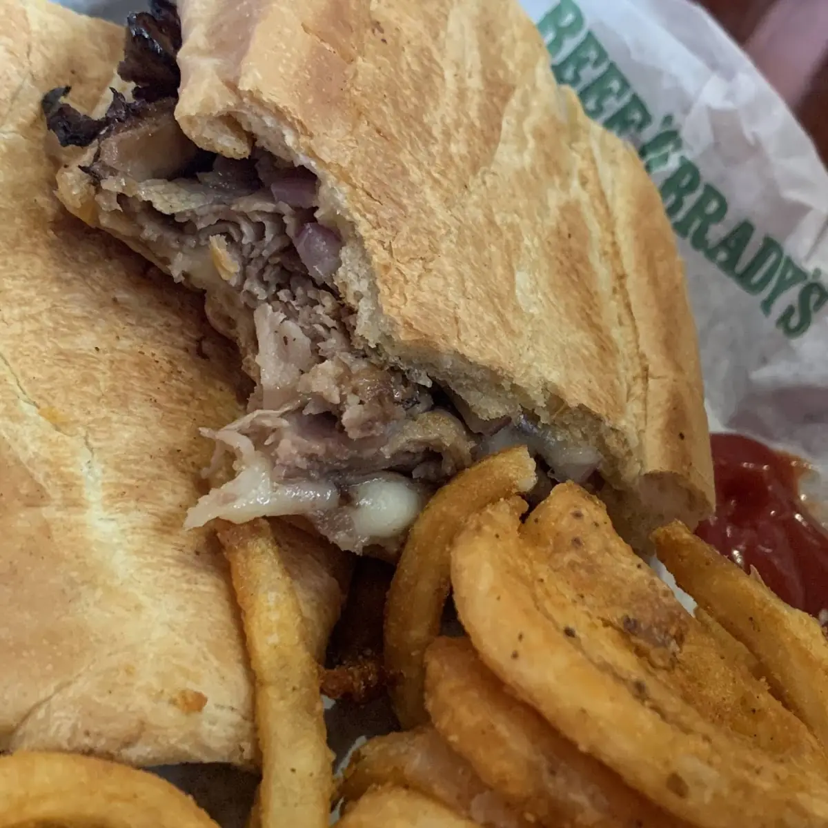 Prime Rib Garlic Melt