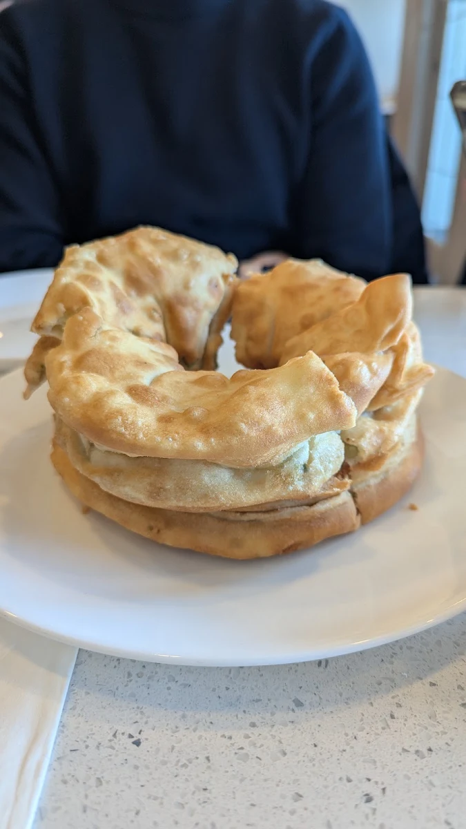 Bánh Hành Green Onion Cake 2 pcs, Rau Vietnamese Kitchen