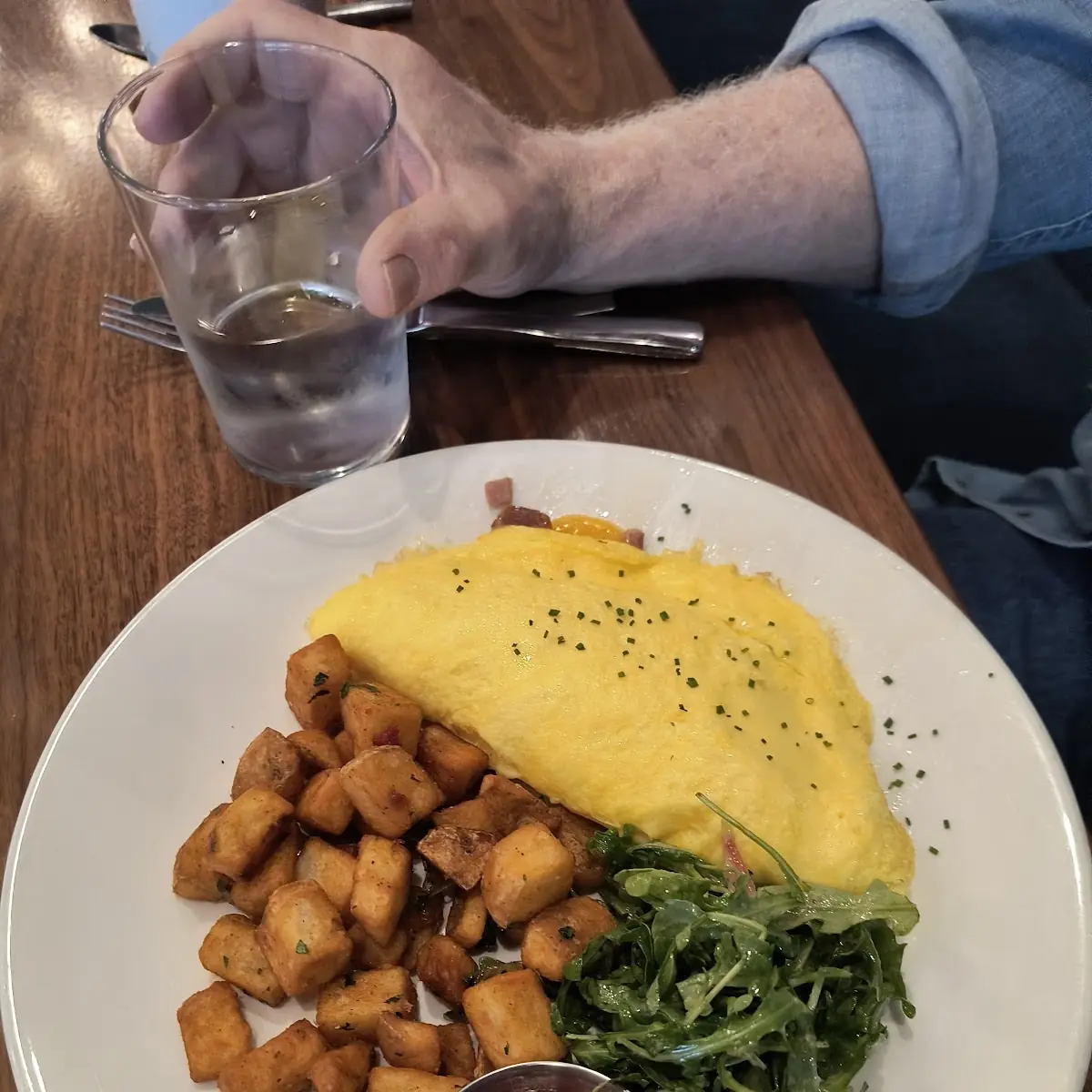 Ham and Cheese Omelette