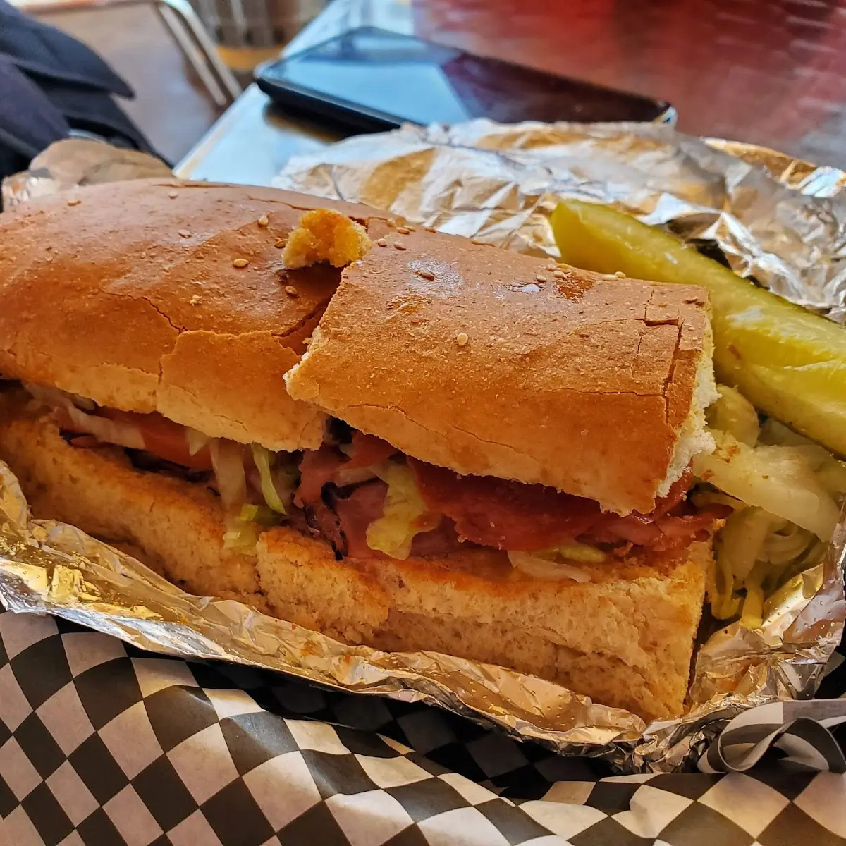 Meatball Sub on Wheat