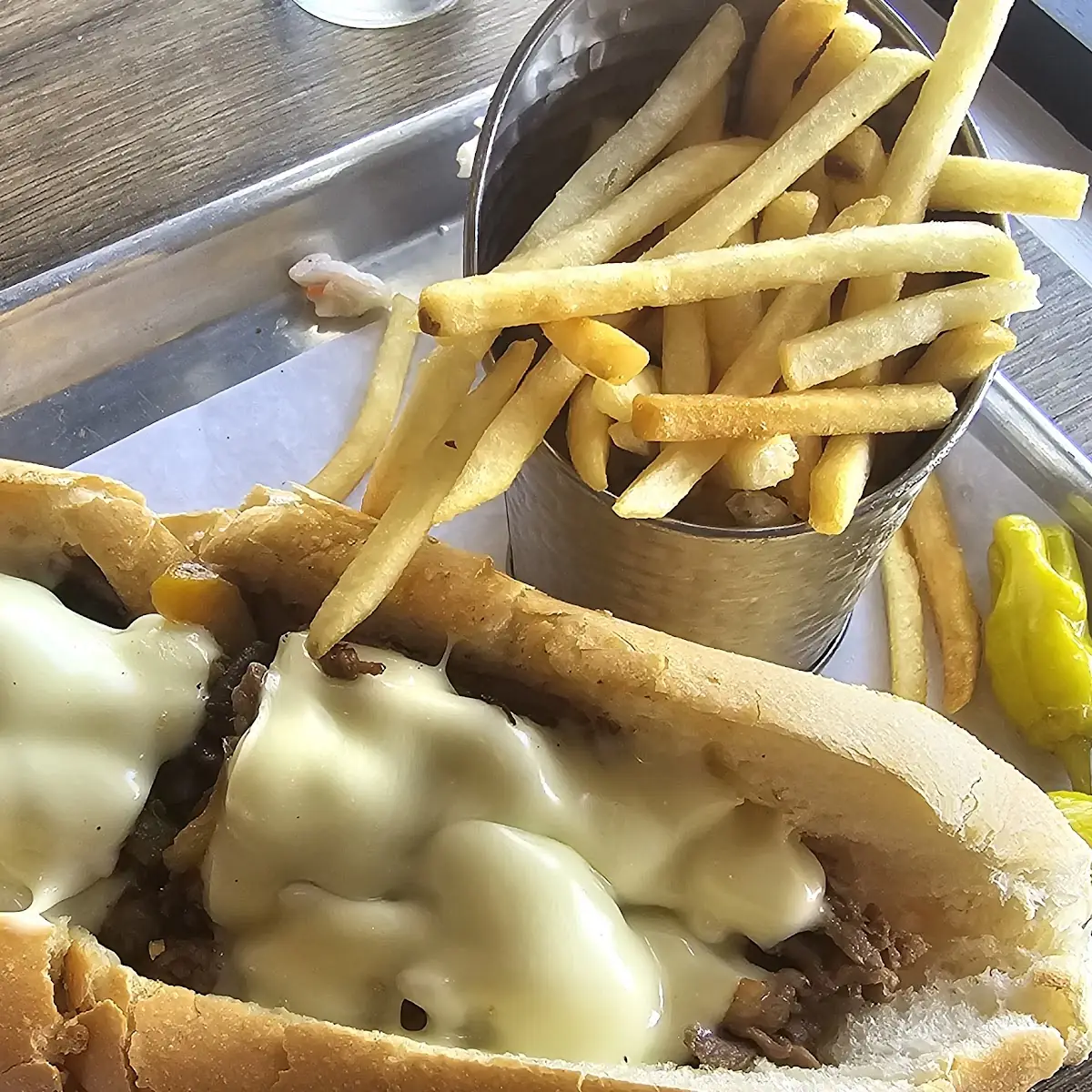 Steak and Cheese Sandwich