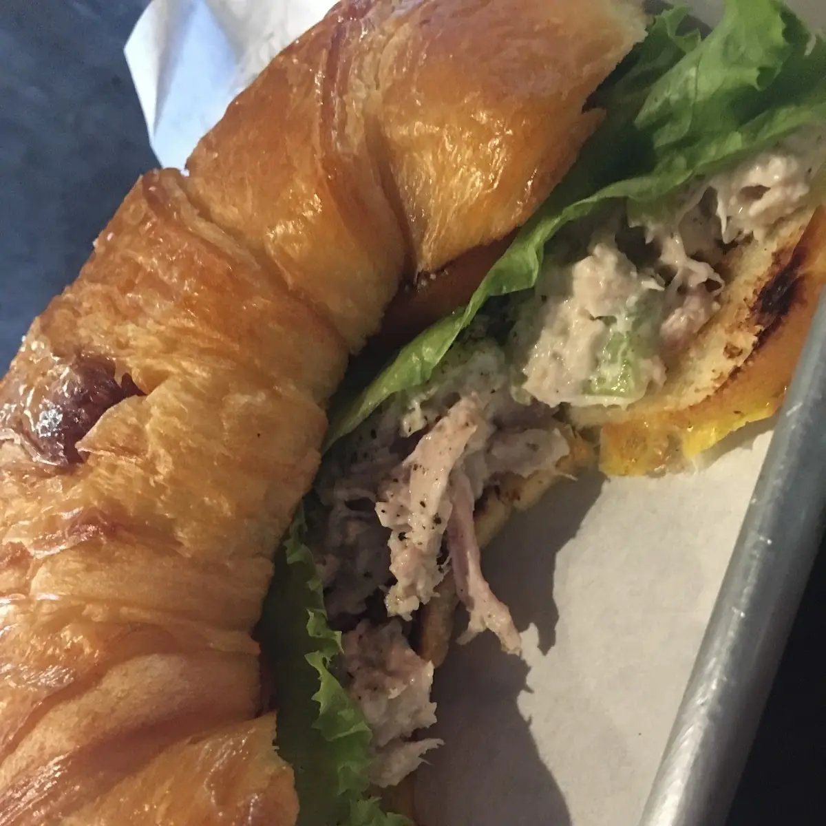 Smoked Chicken Salad Croissant