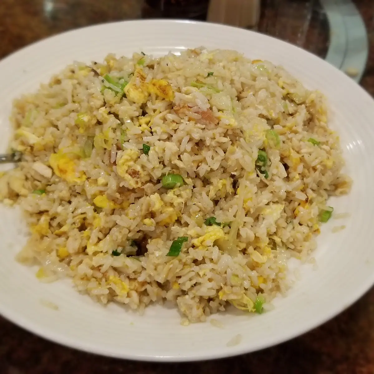 Salted Fish and Chicken Fried Rice