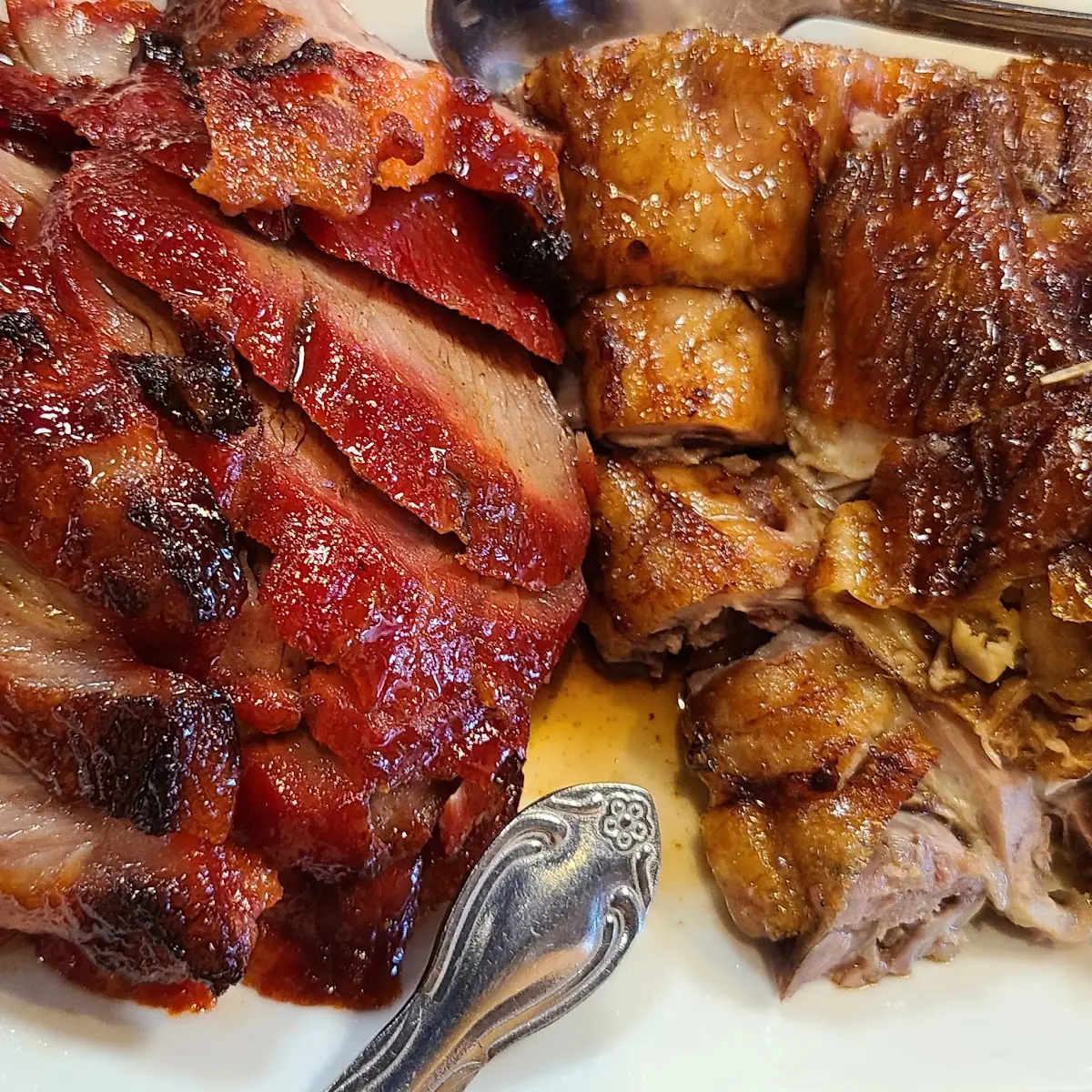Soy Chicken Roast Pork Roast Duck
