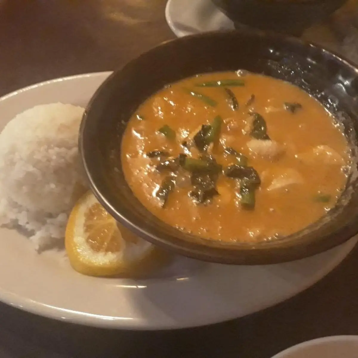 Yellow Curry Chicken